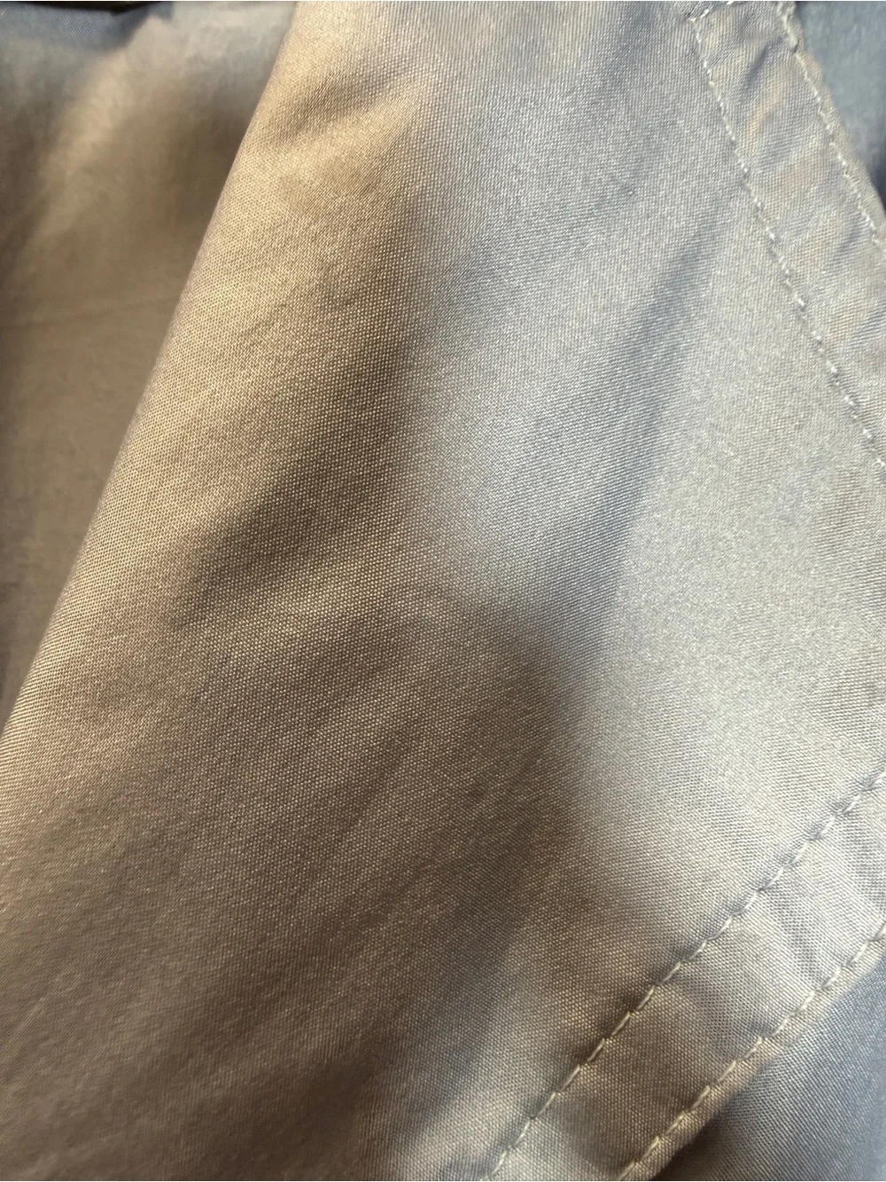 Claude Havrey Paris Vintage Jacket M Periwinkle Blue Rain Windbreaker France - Picture 5 of 11